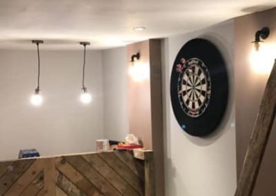 Hanging lights install - Southampton based electrician